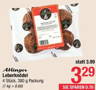 Maximarkt Ablinger Leberknödel Angebot