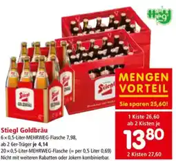 Interspar Stiegl Goldbräu Angebot
