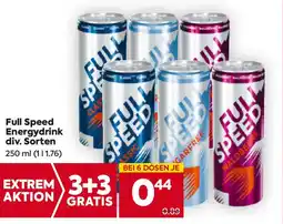 Billa Full Speed Energydrink Angebot