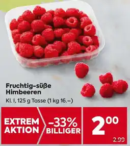 Billa Fruchtig-süße Himbeeren Angebot