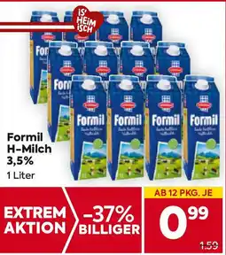 Billa Formil H-Milch 3,5% Angebot