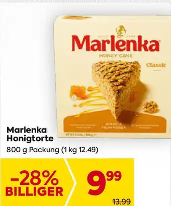 Billa Marlenka Honigtorte Angebot