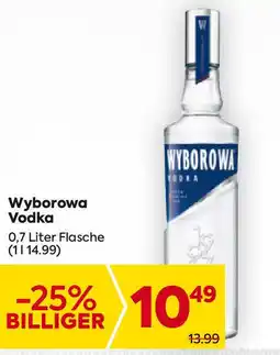 Billa Wyborowa Vodka Angebot