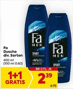 Billa Fa Dusche div. Sorten Angebot