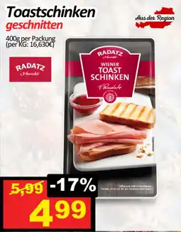 Wurstico Toastschinken Angebot