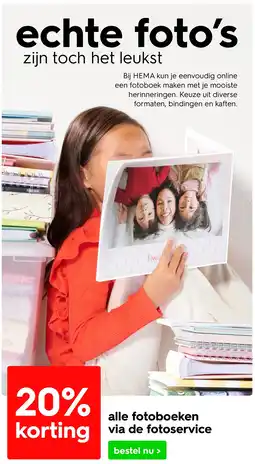 HEMA Alle fotoboeken via de fotoservice Angebot