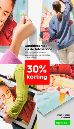 HEMA Wanddecoratie via de fotoservice Angebot