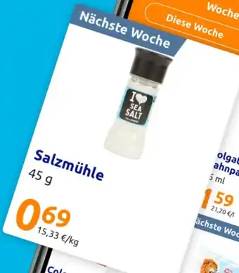 Action Salzmühle Angebot