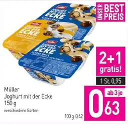 Sutterlüty Müller Joghurt mit der Ecke Angebot