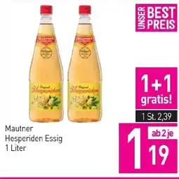 Sutterlüty Mautner Hesperiden Essig Angebot