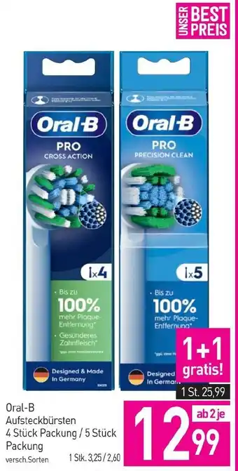 Sutterlüty Oral-B Aufsteckbürsten Angebot