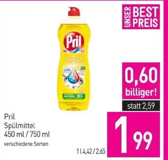 Sutterlüty Pril Spülmittel Angebot