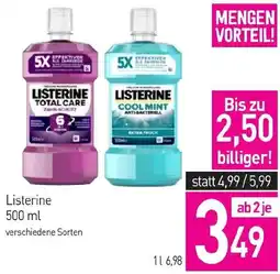 Sutterlüty Listerine Angebot