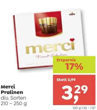 ADEG Merci Pralinen Angebot