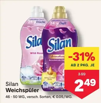 MPreis Silan Weichspüler Angebot