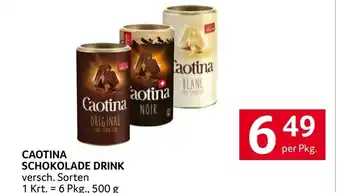 Transgourmet Caotina Schokolade Drink Angebot
