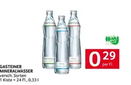 Transgourmet Gasteiner Mineralwasser Angebot
