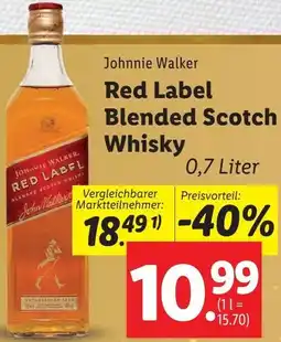 Lidl Red Label Blended Scotch Whisky Angebot