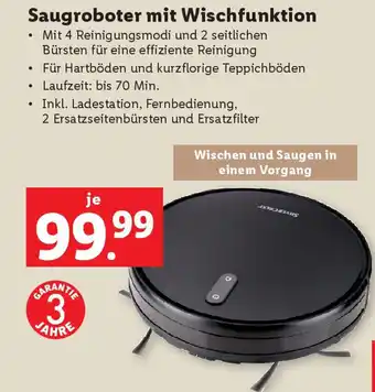 Lidl Saugroboter mit wischfunktion Angebot