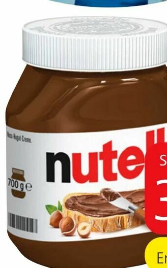 Eurospar Nutella Angebot