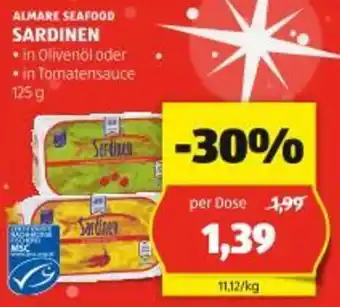 Hofer Sardinen Angebot