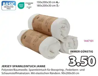 JYSK Jersey-spannleintuch janne Angebot