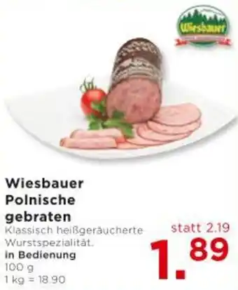 Unimarkt Wiesbauer polnische gebraten Angebot