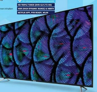 Hofer Ultra HD Smart TV X17575 Angebot