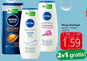 Spar Nivea Duschgel Angebot