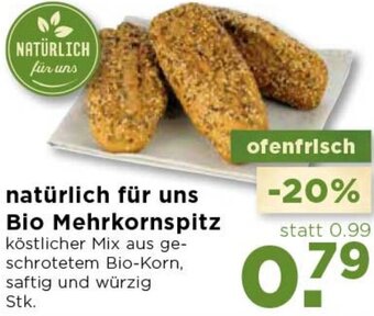 Unimarkt Natürlich Für Uns Bio Mehrkornspitz Angebot