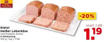 Unimarkt Kletzl Heißer Leberkäse In Bedienung Angebot