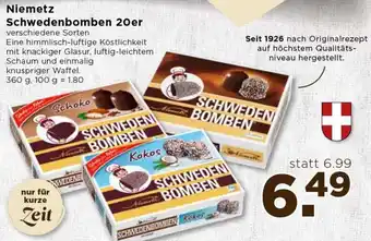 Unimarkt Niemetz Schwedenbomben 20er Angebot