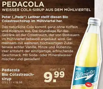 Unimarkt Pedacola Bio Colastrauch Sirup Angebot