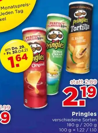 Unimarkt Pringles 180 g / 200 g Angebot