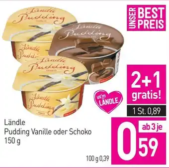 Sutterlüty Pudding Vanille oder Schoko Angebot