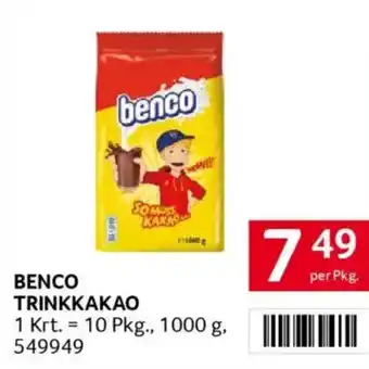 Transgourmet Benco trinkkakao Angebot