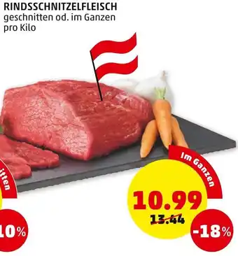 PENNY Rindsschnitzelfleisch Im Ganzen Angebot