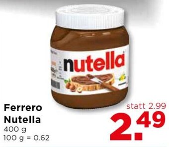 Unimarkt Ferrero Nutella 400 g Angebot