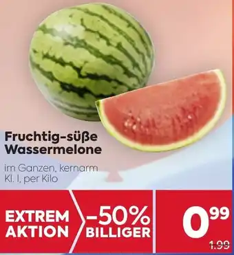 Billa Fruchtig Süße Wassermelone Angebot