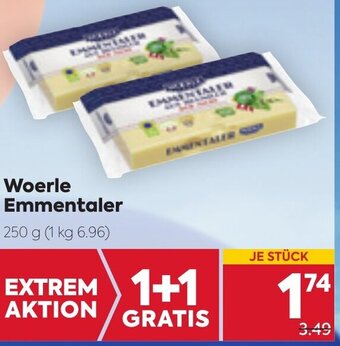 Billa Woerle Emmentaler 250 g Angebot