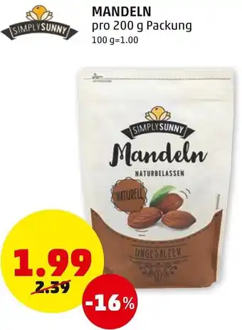 PENNY Mandeln 100 g Angebot