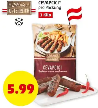 PENNY Cevapcici 1 Kilo Angebot