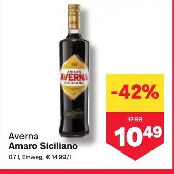 MPreis Averna Amaro Siciliano Angebot