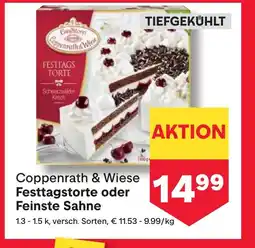 MPreis Festtagstorte oder Feinste Sahne Angebot