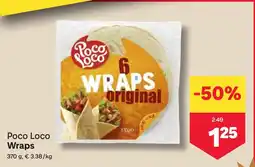 MPreis Poco Loco Wraps Angebot