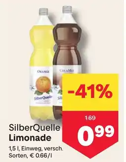 MPreis SilberQuelle Limonade Angebot