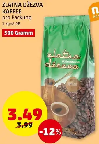 PENNY Zlatna Dzezva Kaffee 500 Gramm Angebot