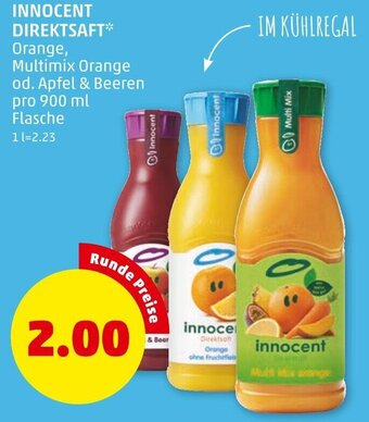 PENNY Innocent Direktsaft 900 ml Angebot
