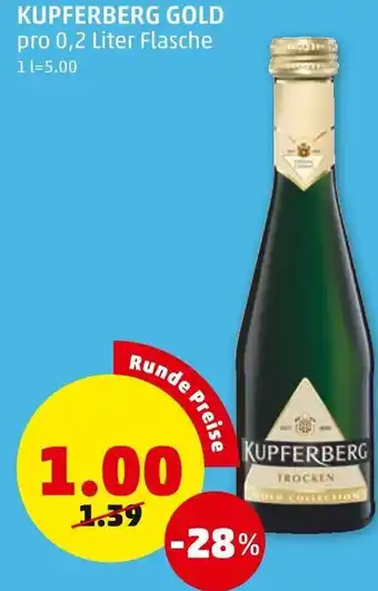 PENNY Kupferberg Gold 1L Angebot