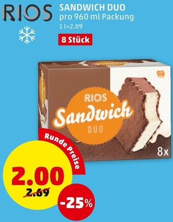 PENNY Sandwich Duo Angebot